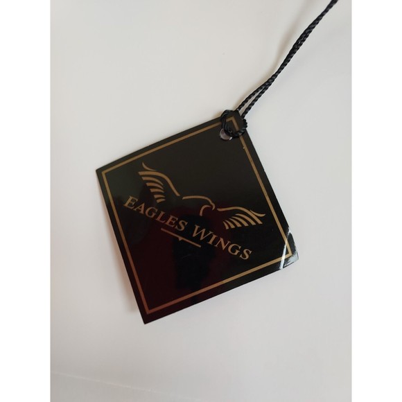 NWT New York Giants NFL Red White & Blue Striped Tie By Eagles Wings - Picture 4 of 7